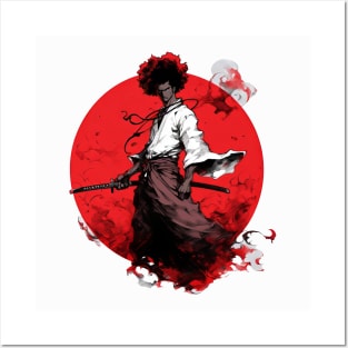 Yasuke Afro Samurai Posters and Art